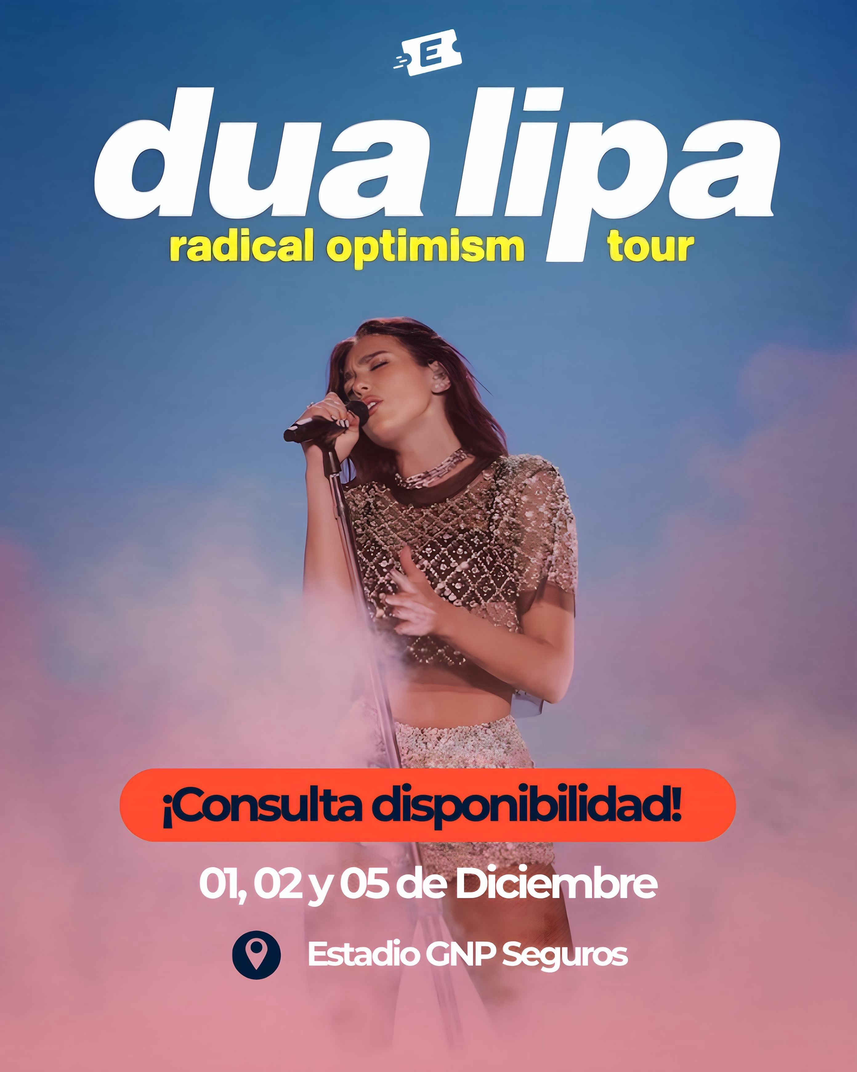 DUA LIPA RADICAL OPTIMISM TOUR